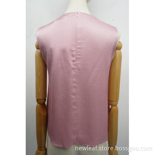 Ladies Blouse sleeveless high fashion